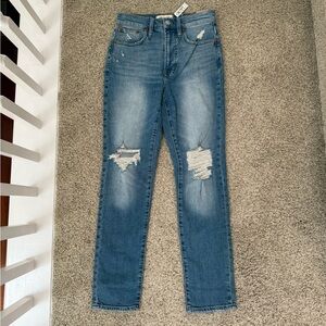 NWT Madewell The Perfect Vintage Jean Distressed Size 24